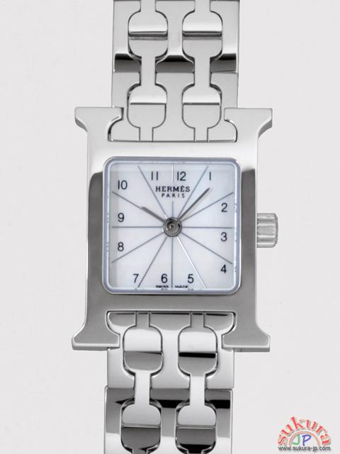 エルメスHウォッチ　レディース HH1.110.212/4835 SS　ブレス ホワイトシェル