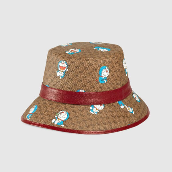 グッチ ドラえもん 偽物【DORAEMON グッチ】★クローシュドラエモン×グッチ★ユニセックス★新作 6488464HACU 8574