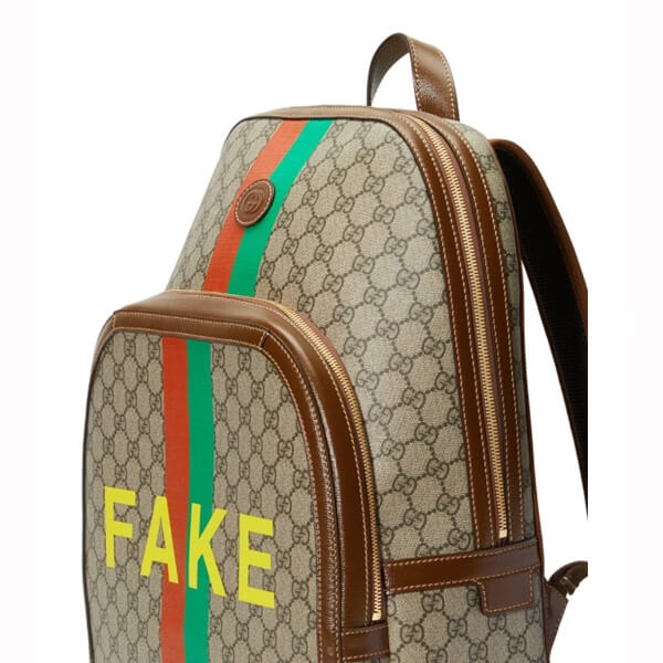 "グッチ FAKE NOT コピー" グッチ リュック プリント ミディアムバックパック 6366542GCCG 21AW新作