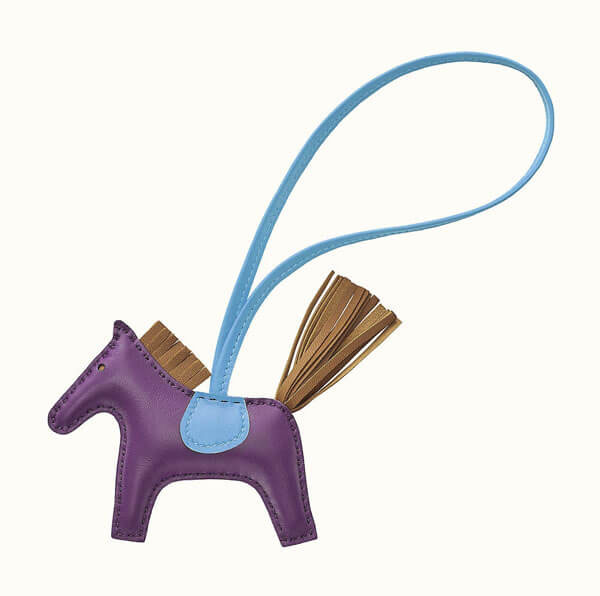 エルメス ロデオチャーム コピー RODEO PM バイオレットクラフトセレスト