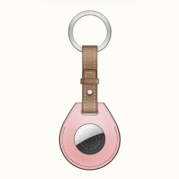 エルメス☆キーリング 偽物 アップルエアータグ カーフレザー 6色 H00055619300