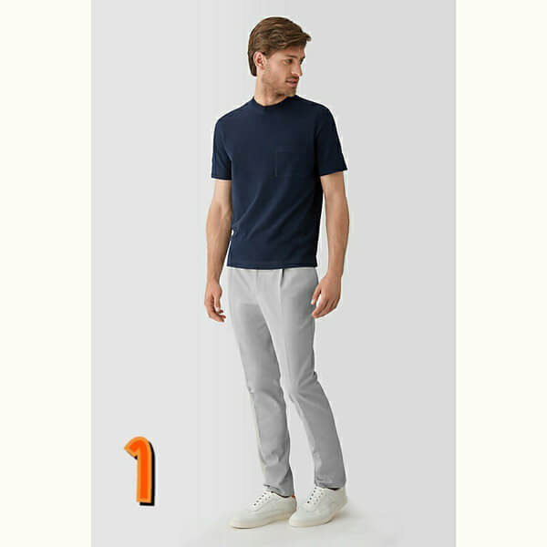 ★エルメス★エルメス Tシャツ メンズ コピー 贈り物に最適 Hロゴ付 ラウンドネックコットンTシャツ