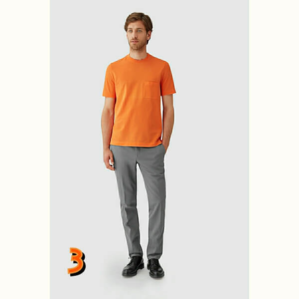 ★エルメス★エルメス Tシャツ メンズ コピー 贈り物に最適 Hロゴ付 ラウンドネックコットンTシャツ