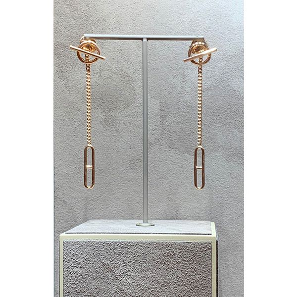 エルメス 円高還元! Echapee エルメス 18K ローズゴールドピアス コピー H219592B 00