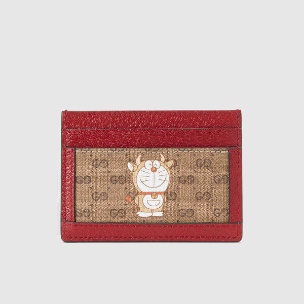 【注目コラボ】グッチ コピー★カードケース【DORAEMON x グッチ】654539 2T4AG 9795