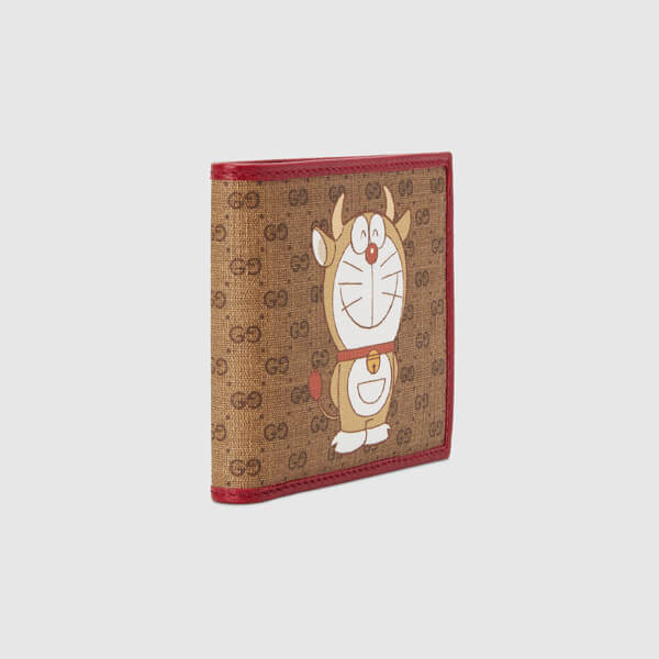 限定グッチ コピー*Doraemon x グッチ Faltbrieftasche 牛ドラえもん柄 654498 2T3AG 9795
