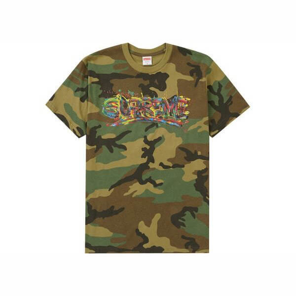 シュプリーム supreme Tシャツ 偽物 Paint Logo Tee 2020SS 20 ペイント ロゴ ティ Tシャツ