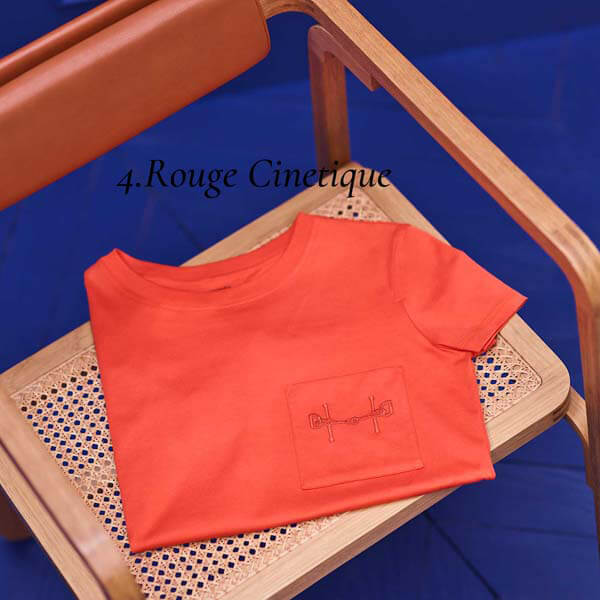 【エルメス Tシャツ 偽物】肌触りのいいコットンTシャツ レディース T-shirt H0H4603DZ9036