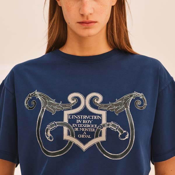 エルメス Tシャツ 偽物☆21AW☆シルクツイルニット Clic Clac H1H2851DAW636