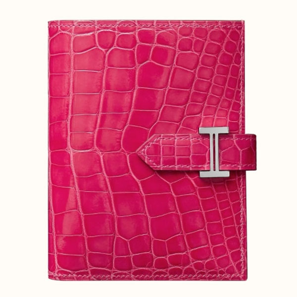 エルメス 偽物 財布 クロコダイル【日本未入荷】エルメス■貴重な一品 ベアン ミニ 財布
