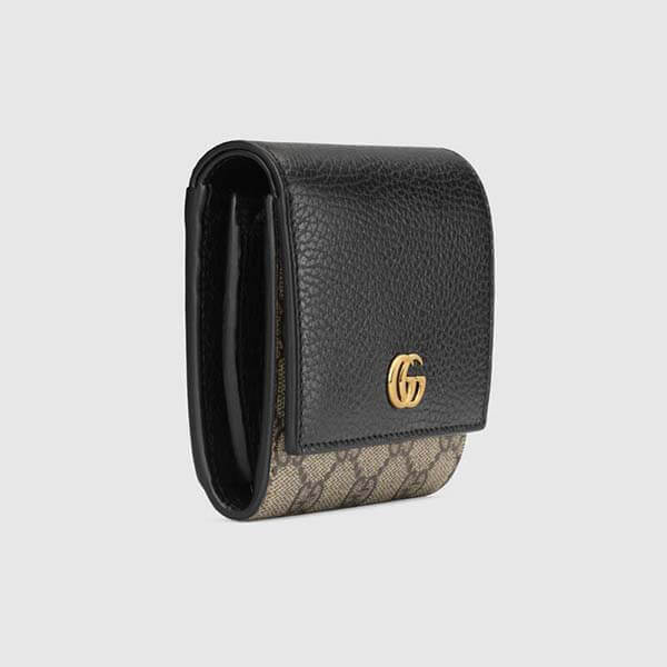 グッチ 財布 偽物 グッチ〔GGマーモント〕ミディアム ウォレット 598587