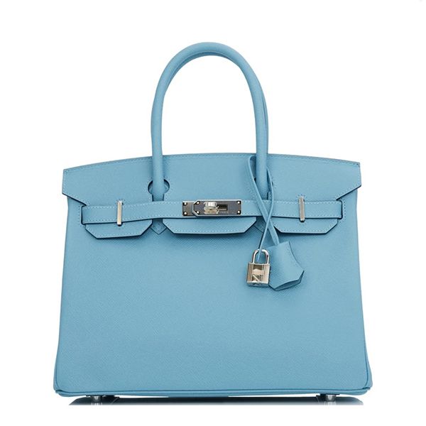 エルメス バーキン 偽物 30 cm ハンドバッグ ブラック×ゴールド金具 トリヨンクレマンス Q刻印 エルメス Birkin バッグ選べる多色
