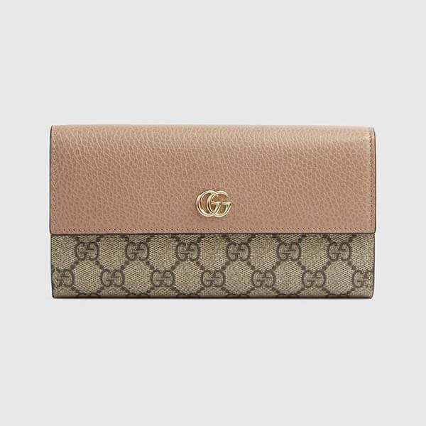 グッチ コピー 財布 GGマーモントレザー コンチネンタルウォレット 456116
