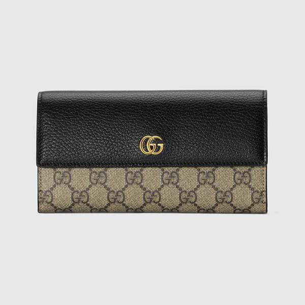 グッチ コピー 財布 GGマーモントレザー コンチネンタルウォレット 456116