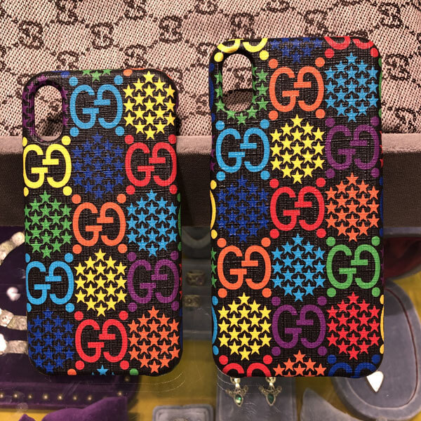 グッチ ケース コピー GGサイケデリック スマホケース 603758 H23B0 1093