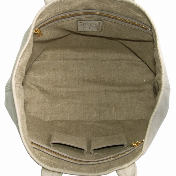 プラダ DENIMロゴプリントトートバッグ BN2091 DENIM CORDA