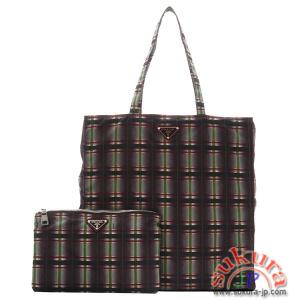 プラダコピー BYOBAGポーチ付きエコトートバッグ B4626K