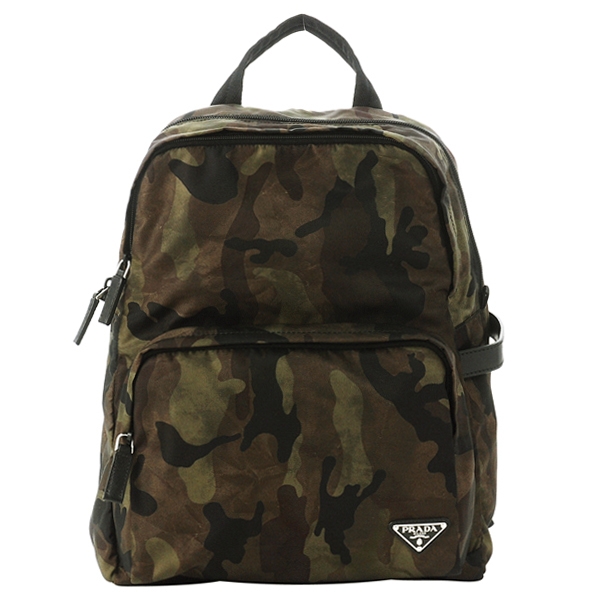 プラダ TESSUTO CAMOUFLAGE迷彩柄リュックサック VZ0051 TES.CAMOUFLAGE MIMETICO
