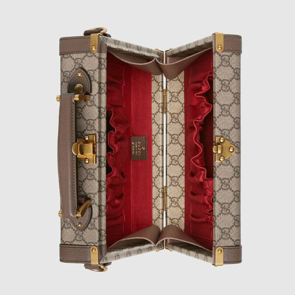 ディズニー×グッチドナルドダック 偽物 グッチ x DISNEY ビューティーケース 633587 2N1AT 8679