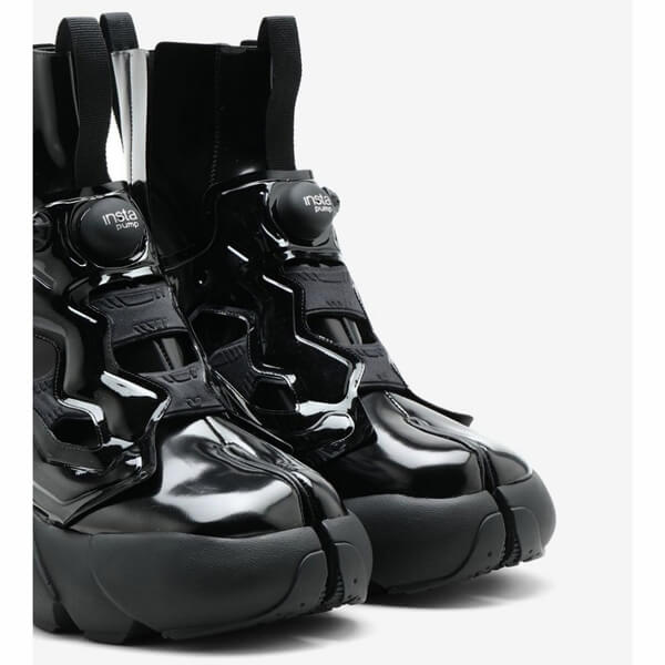 メゾンマルジェラ スニーカー 偽物 足袋ブーツ 偽物 x Reebok Tabi Instapump S34WU0023P3801H8382