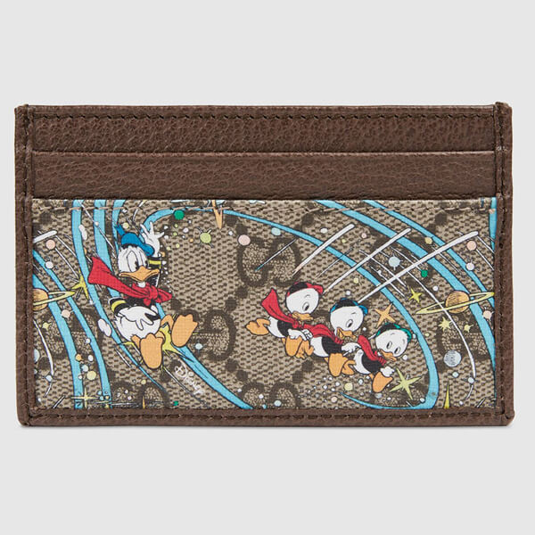 ディズニー×グッチドナルドダック コピー DISNEYxグッチ ドナルドダック カードケース 647942 2N9AT 8679