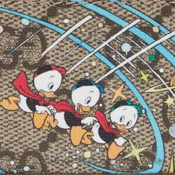 ディズニー×グッチドナルドダック コピー DISNEYxグッチ ドナルドダック カードケース 647942 2N9AT 8679