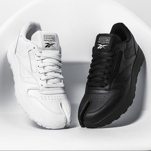 メゾンマルジェラ リーボック スニーカー コピー【限定コラボ】X REEBOK Classic Leather Tabi