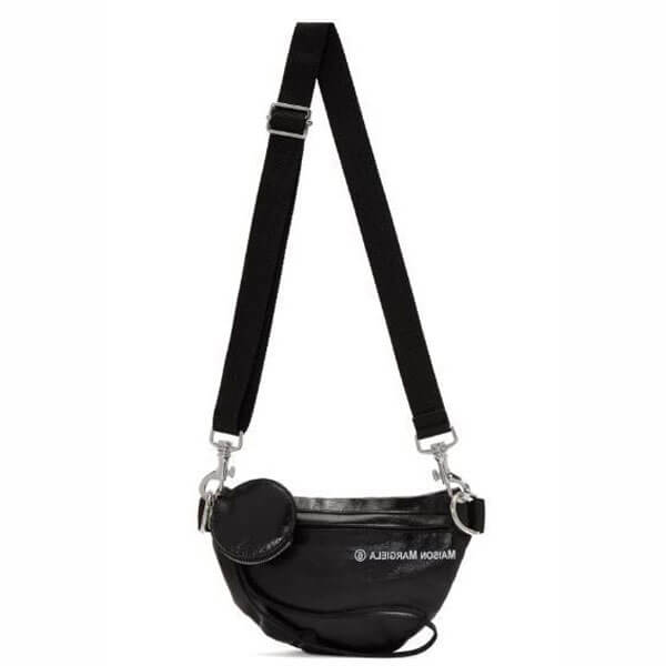 メゾンマルジェラ バッグ 偽物★Maison Margiela★フェイクパテントバム ショルダーバッグ