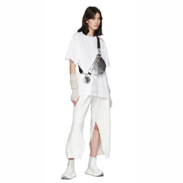 メゾンマルジェラ バッグ 偽物★Maison Margiela★フェイクパテントバム ショルダーバッグ