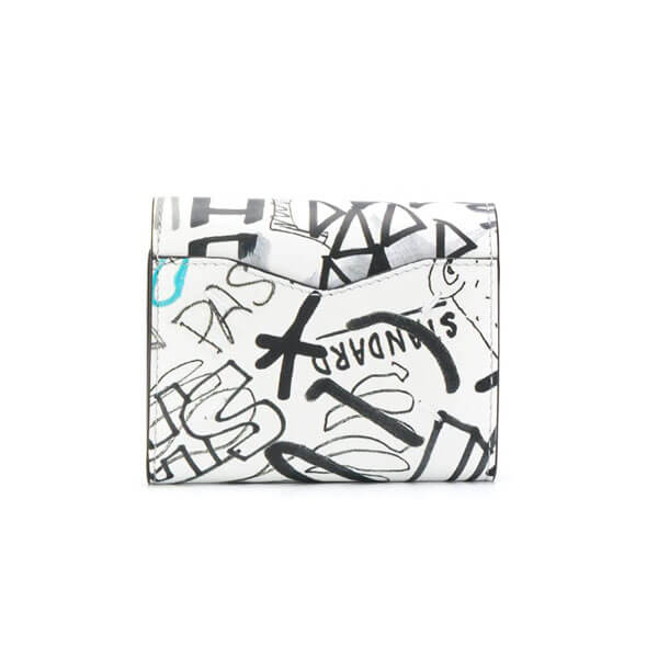 マルジェラ 財布 偽物 20SS《Maison Margiela メゾンマルジェラ》Graffiti エンベロープ ウォレット レザー S56UI0136P2947
