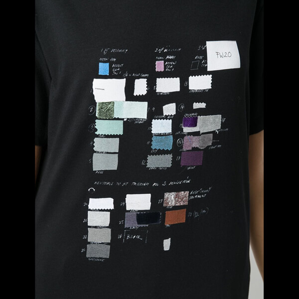 メゾンマルジェラ Tシャツ 偽物 プリント Tシャツ ホワイト レディース