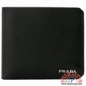 プラダ SAFFIANO CORNERメ2つ折り財布 2M0738 QTD 002