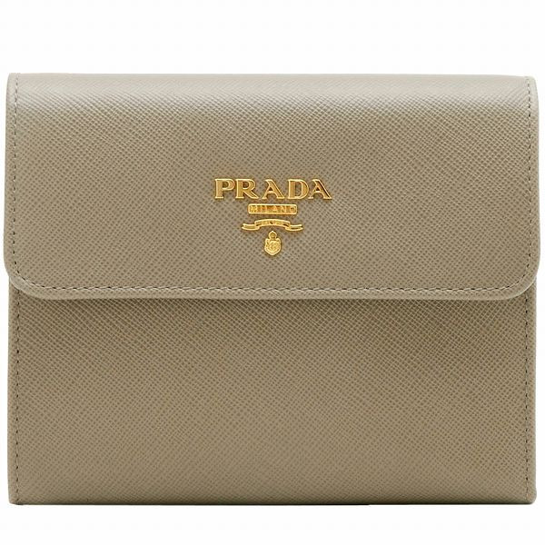 プラダ SAFFIANO METAL ORO2つ折り財布 1M0170 QWA 572
