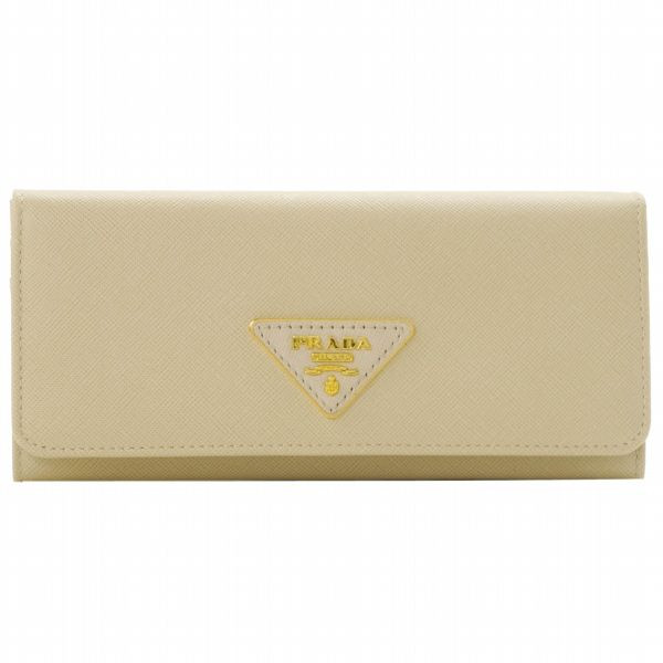 プラダ SAFFIANO TRIANGOLO 2つ折り長財布 1M1132 ZLR 507
