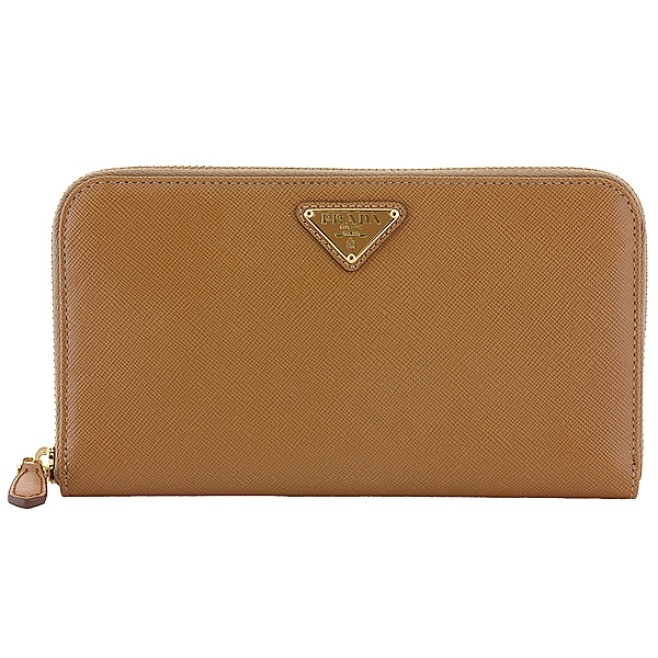 プラダ SAFFIANO OROラウンドファスナー長財布 1M0506 SAF.ORO CARAMEL