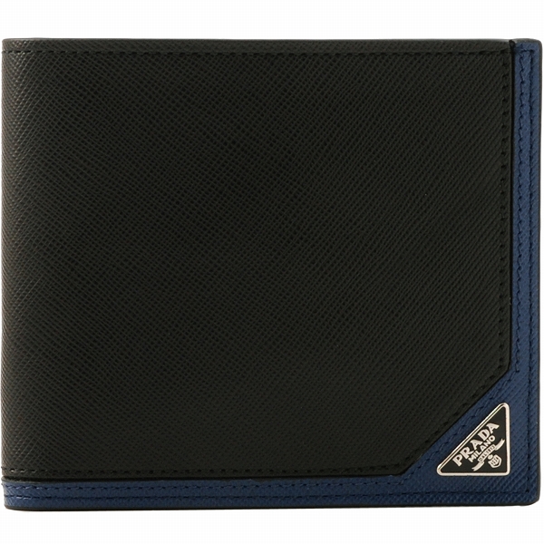 プラダ SAFFIANO TRIANGLE2つ折り財布 2M0738 2ALI 11E