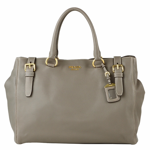 プラダ CERVOトートバッグ BR4246 CERVO ARGILLA