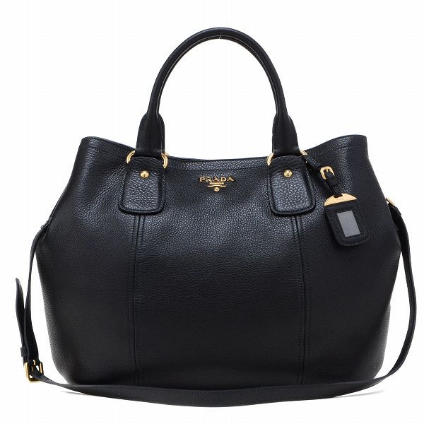 プラダ VITELLO DAINOストラップ付きトートバッグ BN2171 VIT.DAINO NERO 05P02Mar14