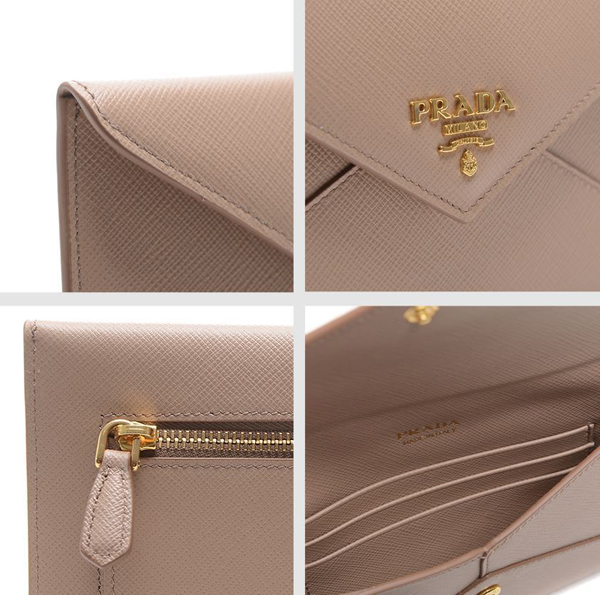 18SS PRADA プラダコピー SAFFIANO LEATHER WALLET