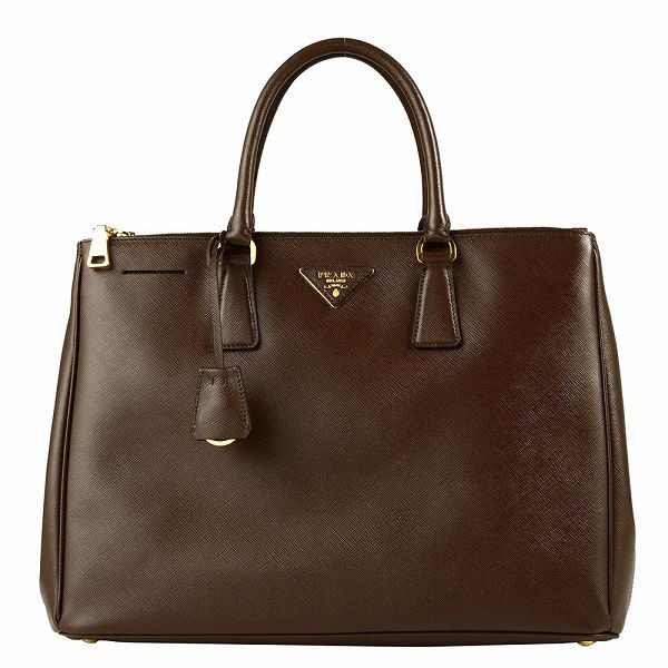 プラダ SAFFIANO LUXビジネスハンドバッグ BN1786 SAF.LUX CACAO