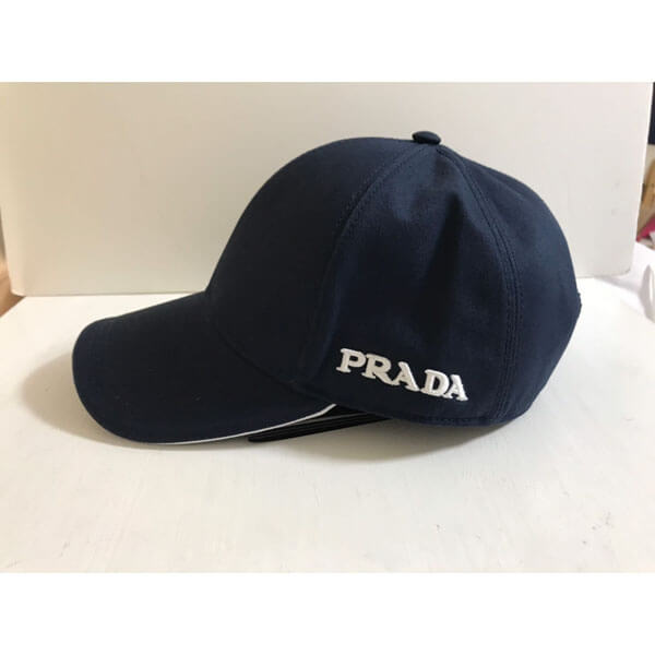【早い者勝ち■PRADA】プラダ キャップ コピー 男女OK 刺繍ロゴが可愛いコットン帽子