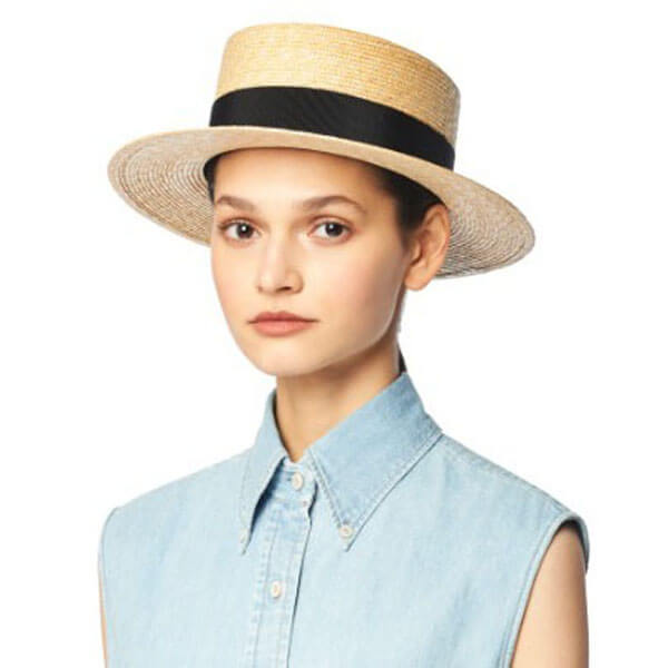 新作【PRADA プラダ キャップ コピー】リボン付 ストローハット 帽子 全３色 1HC033_2BDL_F0P6K