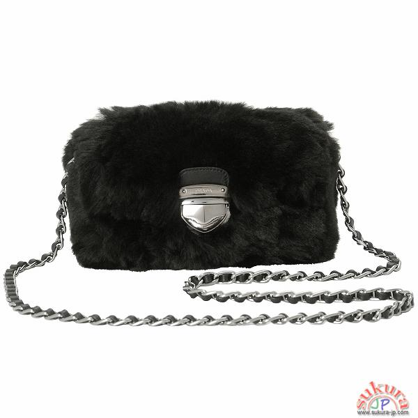 プラダ ショルダーバッグ 偽物 ECO PELLICCIA BT0809 ECO PELLICCIA NERO 05P02Mar14
