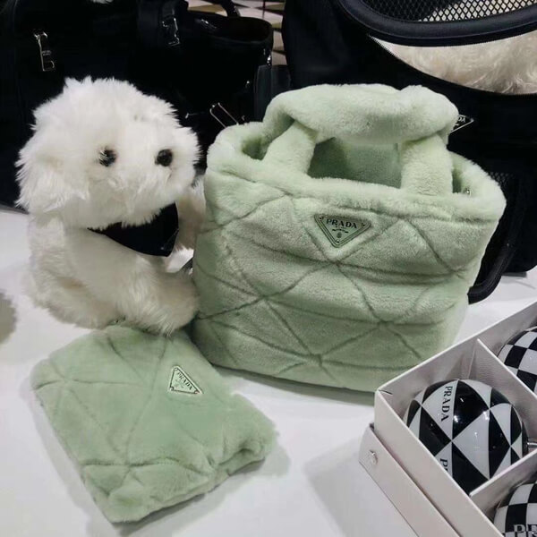 プラダ モコモコバッグ コピー【PRADA 21FW VIT.DINO トートバッグ