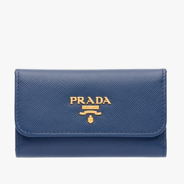  PRADA プラダキーケーススーパーコピー SAFFIANO サフィアーノ キーケース 1PG222 BLUE