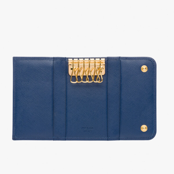  PRADA プラダキーケーススーパーコピー SAFFIANO サフィアーノ キーケース 1PG222 BLUE