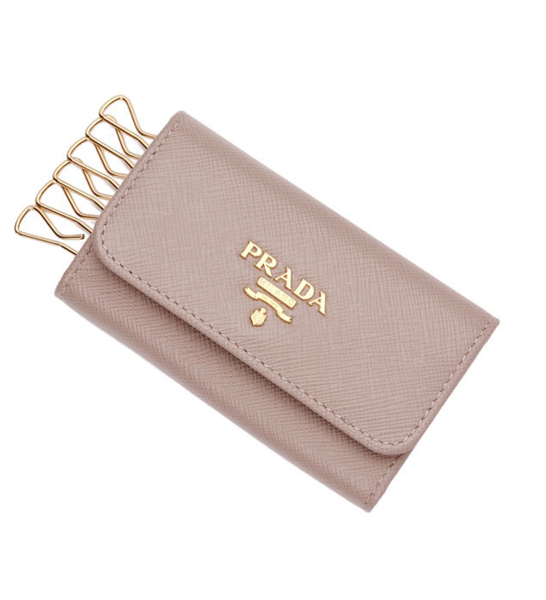 PRADA プラダキーケーススーパーコピー ★ サフィアーノ 6連 キーケース ★ 1PG222 ライトピンク