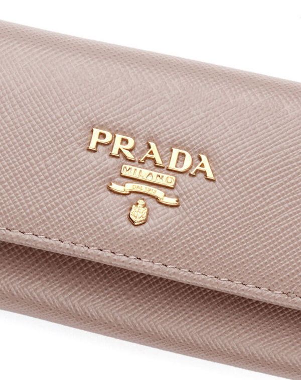 PRADA プラダキーケーススーパーコピー ★ サフィアーノ 6連 キーケース ★ 1PG222 ライトピンク