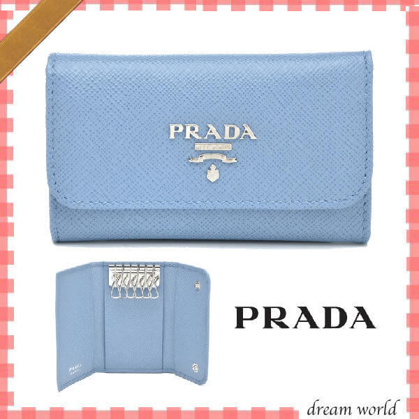 16春夏最新作★PRADA プラダキーケーススーパーコピー★６連キーケース MARE 1PG222