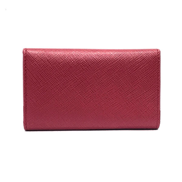PRADA プラダキーケーススーパーコピー1PG222 SAFFIANO FIOCCO FUOCO リボンモチーフ 6連キーケース 1PG222_ZTM_F068Z